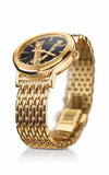 Versace Virtus Quartz Black Dial Gold Steel Strap Watch for Women - VEHC00619 Buy Now By Versace