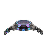 Versace Icon Active Chronograph Quartz Black Dial Black Steel Strap Watch For Men - VEZ701022 Buy Now By Versace