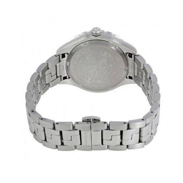 Versace Hellenyium Black Dial Silver Steel Strap Watch for Women - V12020015 Buy Now By Versace