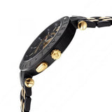 Versace V-Race Analog Quartz Black Dial Two Tone Steel Strap Watch For Men - VEBV00619 Buy Now By Versace