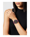 Versace Icon Active Chronograph Black Dial Purple Rubber Strap Watch For Men - VEZ701423 Buy Now By Versace