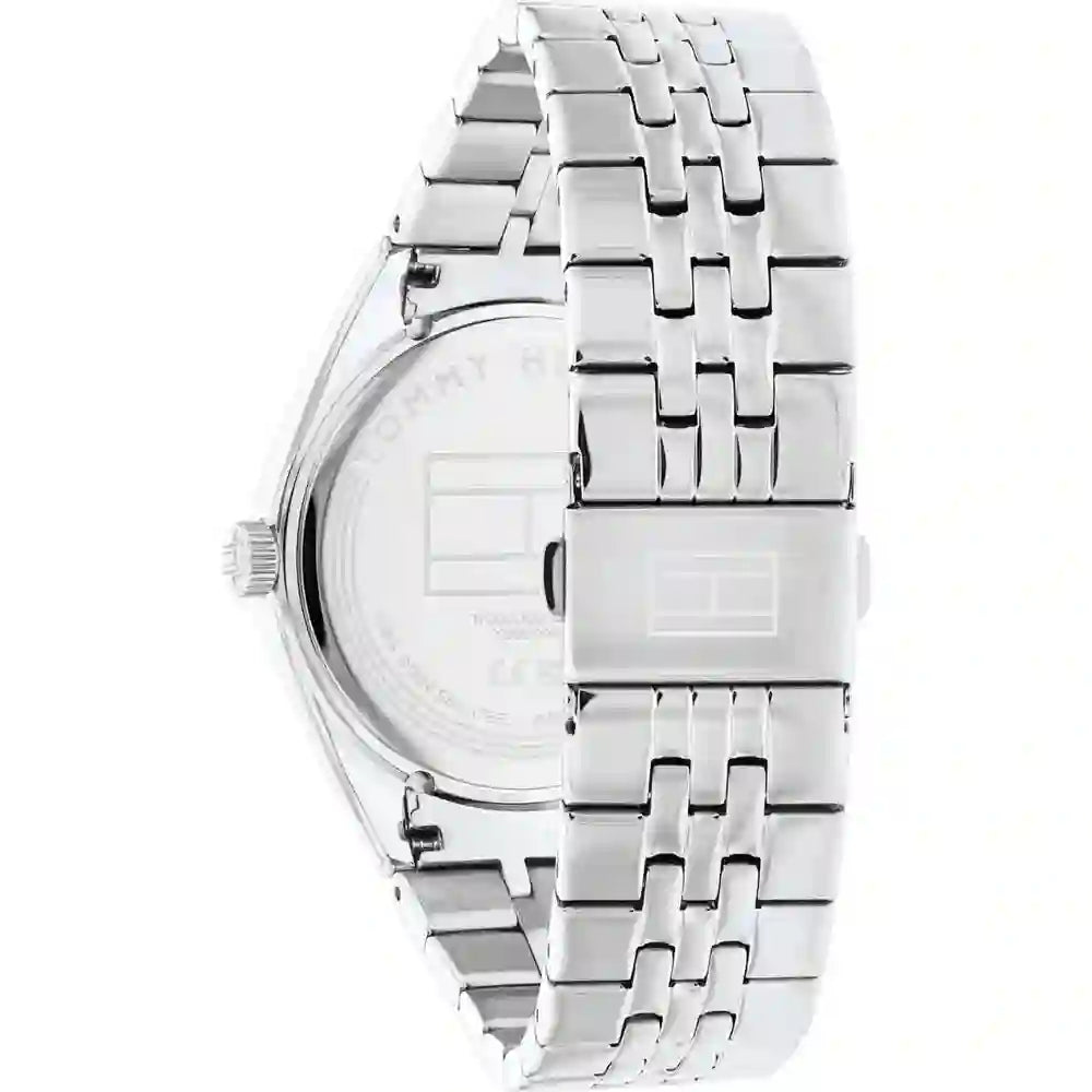 Tommy Hilfiger Monica Multifunction Chronograph Pink Dial Silver Steel Strap Watch For Women - 1782590 Buy Now By Tommy Hilfiger