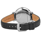 Fossil Jacqueline Quartz White Dial Black Leather Strap Watch for Women - ES3972 Buy Now By Fossil