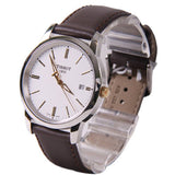 Tissot T Classic Dream White Dial Brown Leather Strap Watch for Men - T033.410.26.011.01 Buy Now By Tissot