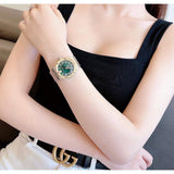 Versace Greca Green Dial Silver Steel Strap Watch for Women - VEVH00720 Buy Now By Versace