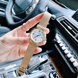 Versace Meander Greca White Dial Gold Mesh Bracelet Watch for Women - VELW00820 Buy Now By Versace