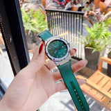 Salvatore Ferragamo F-80 Classic Green Dial Green Leather Strap Watch for Men - SFDT00519 Buy Now By Salvatore Ferragamo