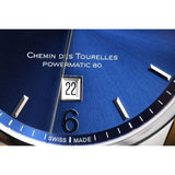 Tissot Chemin Des Tourelles Powermatic 80 Blue Dial Blue Leather Strap Watch for Men - T099.407.16.047.00 Buy Now By Tissot