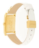 Versace DV25 Diamonds White Dial White Leather Strap Watch For Women - VQF060015 Buy Now By Versace
