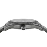 Versace Greca Time Quartz Black Dial Grey Steel Strap Watch for Men - VE3K00622 Buy Now By Versace
