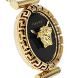 Versace Palazzo Empire Greca Black Dial Gold Mesh Bracelet Watch for Women - VEDV00519 Buy Now By Versace