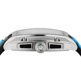 Versace Dominus Chronograph Silver Dial Black Rubber Strap Watch For Men - VE6H00123 Buy Now By Versace