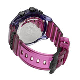 Versace Icon Active Chronograph Black Dial Purple Rubber Strap Watch For Men - VEZ701423 Buy Now By Versace