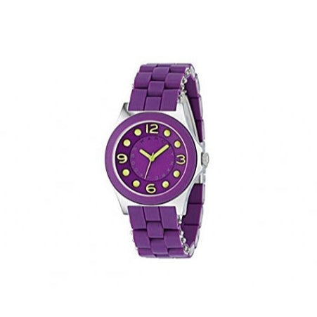 Marc Jacobs Pelly Purple Dial Purple Silicone Strap Watch for Women - MBM2515 Buy Now By Marc Jacobs