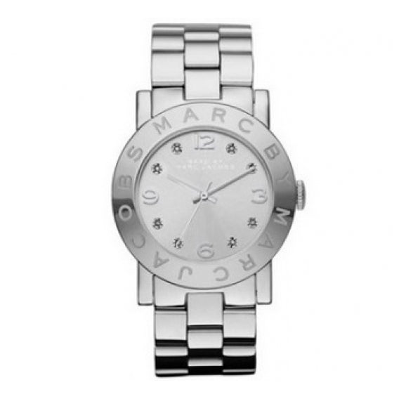 Marc Jacobs Amy Silver Dial Silver Steel Strap Watch for Women - MBM3181 Buy Now By Marc Jacobs