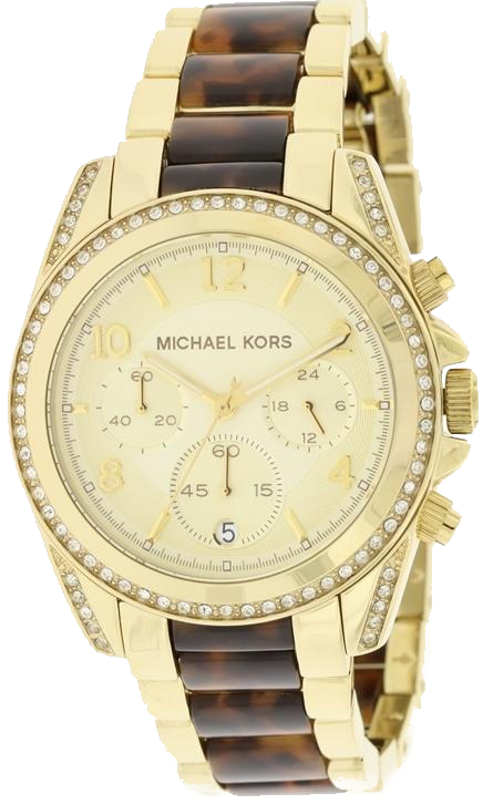 Michael Kors Blair Gold Dial Two Tone Steel Strap Watch for Women - MK6094 Buy Now By Michael Kors