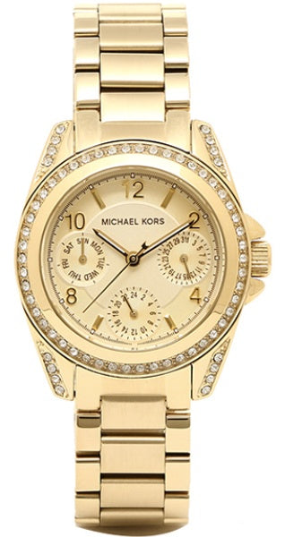 Michael Kors Blair Gold Dial Gold Steel Strap Watch for Women - MK5639 Buy Now By Michael Kors