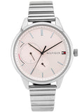 Tommy Hilfiger Brooke Pink Dial Silver Steel Strap Watch for Women - 1782020 Buy Now By Tommy Hilfiger