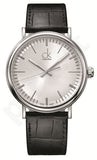 Calvin Klein Surround Silver Dial Black Leather Strap Watch for Men - K3W211C6 Buy Now By Calvin Klein