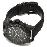 Emporio Armani Sigma Chronograph Black Dial Black Leather Strap Watch For Men - AR6131 Buy Now By Emporio Armani