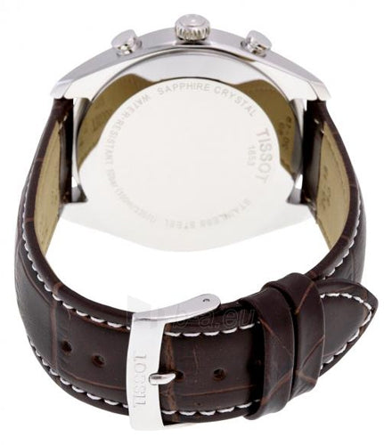Tissot PR 100 Chronograph Silver Dial Brown Leather Strap Watch for Men - T101.417.16.031.00 Buy Now By Tissot