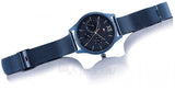 Tommy Hilfiger Damon Quartz Blue Dial Blue Mesh Bracelet Watch for Men - 1791421 Buy Now By Tommy Hilfiger