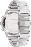 Tommy Hilfiger Kane Blue Dial Silver Steel Strap Watch for Men - 1710401 Buy Now By Tommy Hilfiger