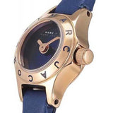 Marc Jacobs Blade Blue Dial Blue Leather Strap Watch for Women - MBM8641 Buy Now By Marc Jacobs