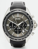 Hugo Boss Contemporary Sport Driver Black Dial Black Leather Strap Watch for Men - 1513085 Buy Now By Hugo Boss
