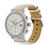 Tommy Hilfiger Blake Chronograph Silver Dial Pink Leather Strap Watch For Women - 1781906 Buy Now By Tommy Hilfiger