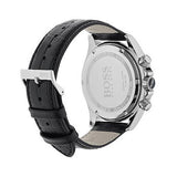 Hugo Boss Ikon Black Dial Black Leather Strap Watch for Men - 1513178 Buy Now By Hugo Boss