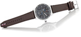 Tommy Hilfiger Austin Grey Dial Brown Leather Strap Watch for Men - 1791637 Buy Now By Tommy Hilfiger