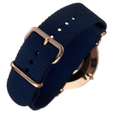 Daniel Wellington Classic Bayswater Black Dial Black NATO Strap Watch For Men - DW00100277 Buy Now By Daniel Wellington