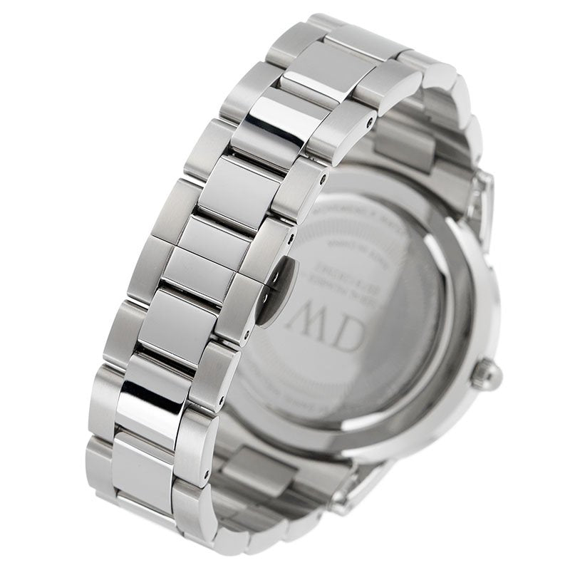 Daniel Wellington Iconic White Dial Silver Steel Strap Watch For Men - DW00100341 Buy Now By Daniel Wellington