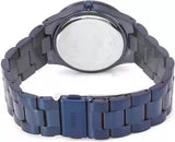 Guess Glisten Analog Blue Dial Blue Steel Strap Watch for Women - W0027L3 Buy Now By Guess
