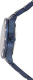 Guess Glisten Analog Blue Dial Blue Steel Strap Watch for Women - W0027L3 Buy Now By Guess