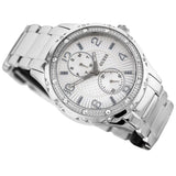 Guess Siren White Dial Silver Steel Strap Watch for Women - W0442L1 Buy Now By Guess