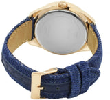 Guess Little Flirt Quartz Blue Dial Blue Leather Strap Watch For Women - W0456L6 Buy Now By Guess