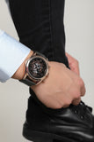 Guess Persuit Multifunction Black Dial Black Leather Strap Watch for Men - W0500G2 Buy Now By Guess