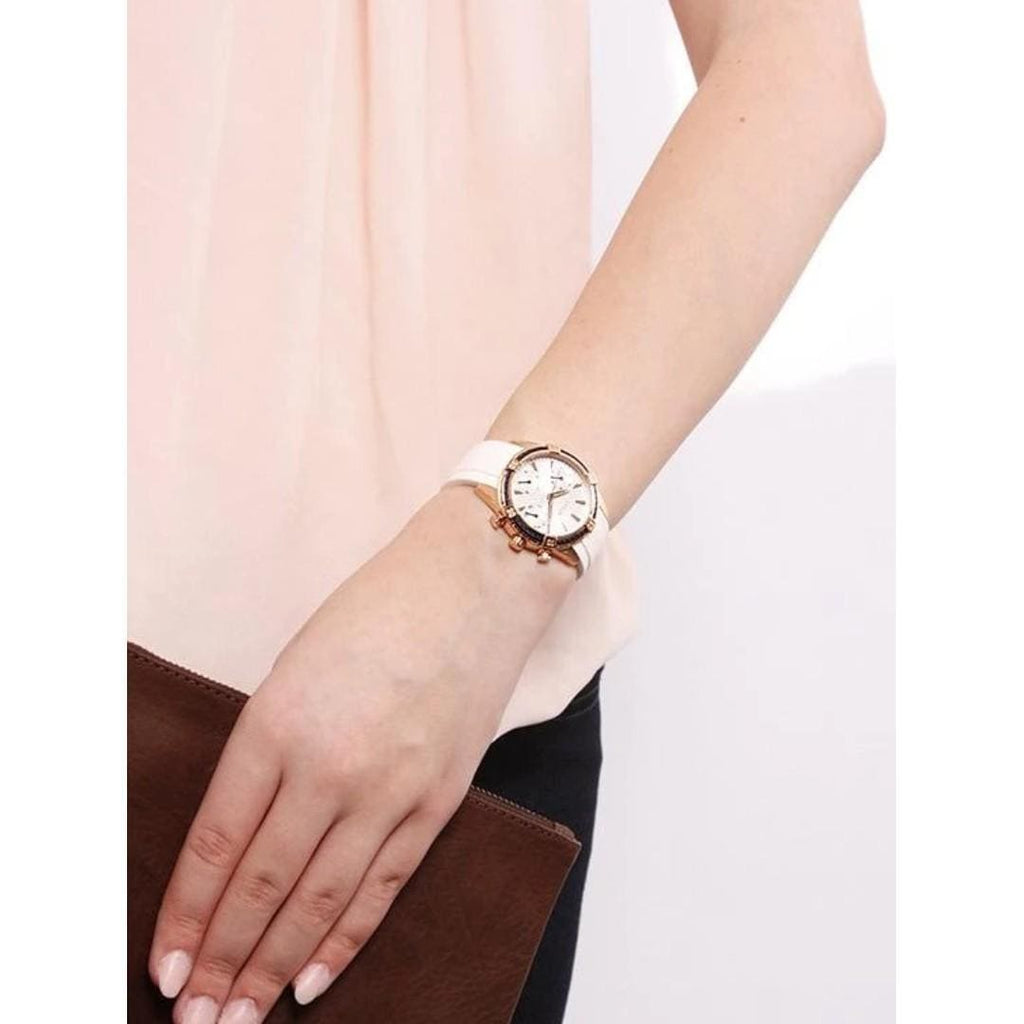 Guess Catalina White Dial White Silicon Strap Watch For Women - W0562L1 Buy Now By Guess