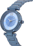 Guess Park Ave Analog Quartz Blue Dial Blue Steel Strap Watch For Women - W0767L4 Buy Now By Guess