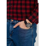 Guess Caliber Chronograph Black Dial Black Rubber Strap Watch for Men - W0864G2 Buy Now By Guess