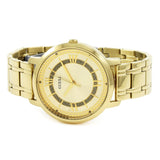 Guess Montauk Gold Dial Gold Steel Strap Watch for Women - W0933L2 Buy Now By Guess