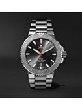 Oris Aquis Date Relief Grey Dial Silver Steel Strap Watch for Men - 0173377304153-0782405PEB Buy Now By Oris