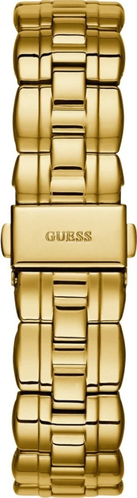 Guess Analog Diamonds Silver Dial Gold Steel Strap Watch For Women - W1013l2 Buy Now By Guess