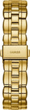 Guess Analog Diamonds Silver Dial Gold Steel Strap Watch For Women - W1013l2 Buy Now By Guess