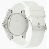 Guess Limelight White Dial White Rubber Strap Watch for Women - W1053L2 Buy Now By Guess