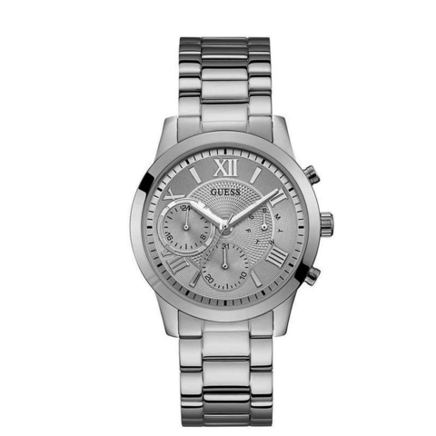 Guess Confetti Silver Dial Silver Steel Strap Watch for Women - W0778L1 Buy Now By Guess