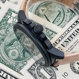 Michael Kors Ryker Chronograph Black Dial Beige Leather Strap Watch For Men - MK8520 Buy Now By Michael Kors