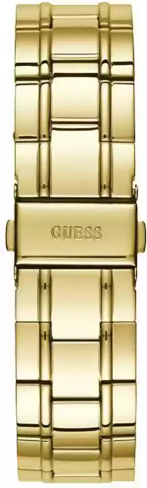 Guess Bedazzle Diamonds Gold Dial Gold Steel Strap Watch For Women - W1097L2 Buy Now By Guess